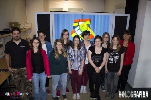 HoloVizio Girls'Day group photo