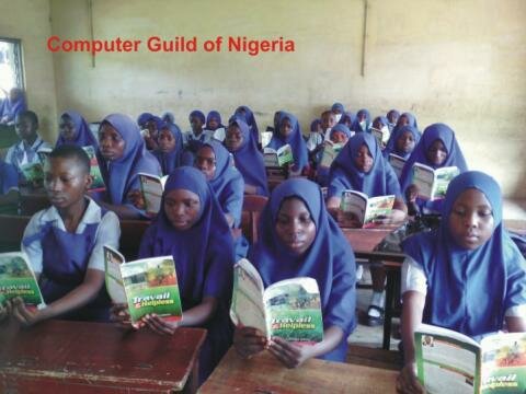 Students of Isabatudeen Grammar School During the Reading Session