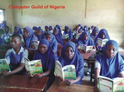 Students of Isabatudeen Grammar School During the Reading Session