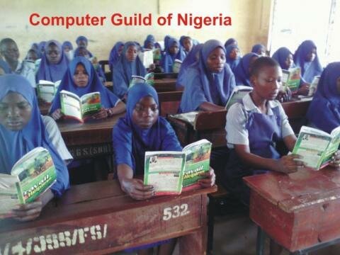 Students of Isabatudeen Grammar School During the Reading Session