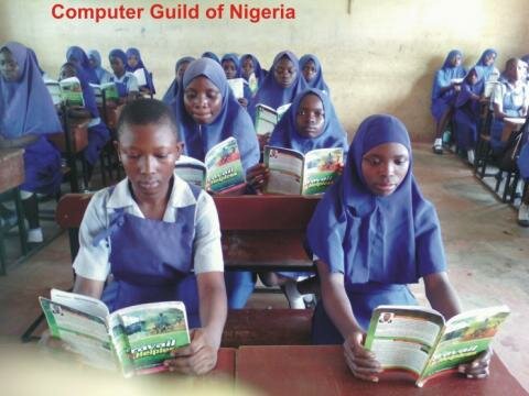 Students of Isabatudeen Grammar School During the Reading Session