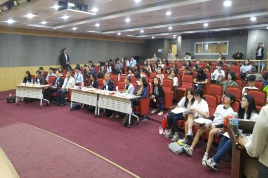 Attendees in Girls in ICT Day